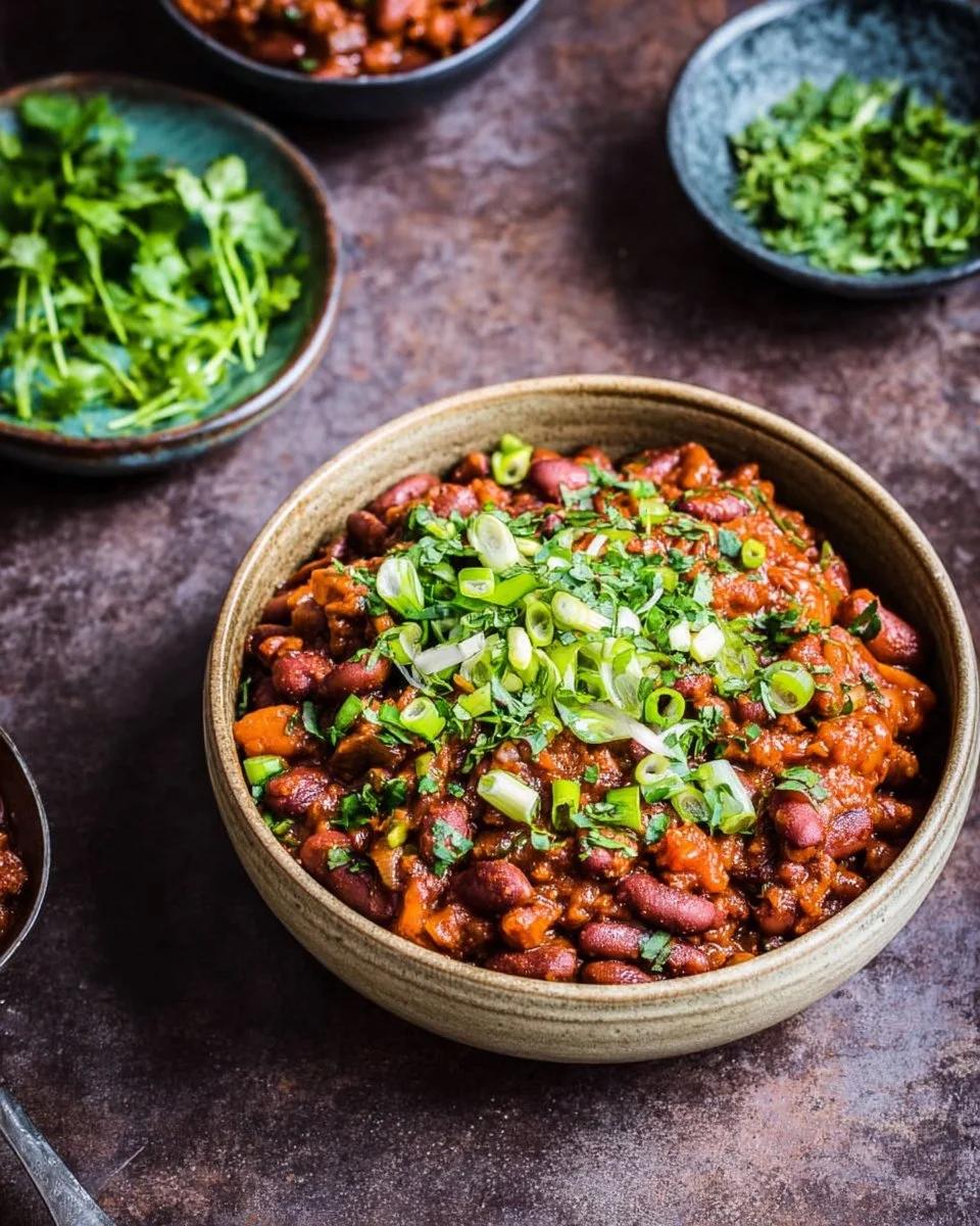 Smoky Sweet Potato and Pinto Bean Chili