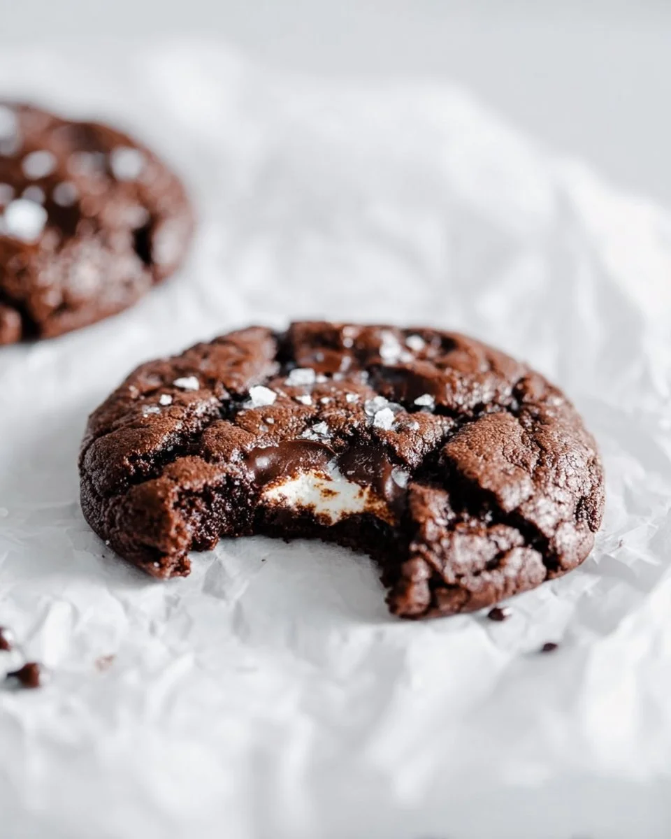 Vegan Hot Chocolate Cookies