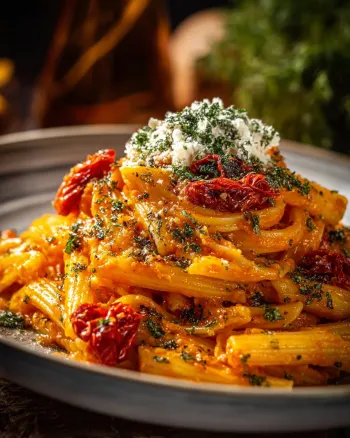Tomato Garlic Pasta