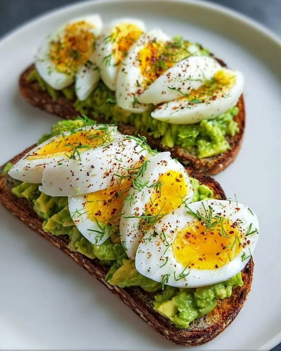 Avocado Egg Toast