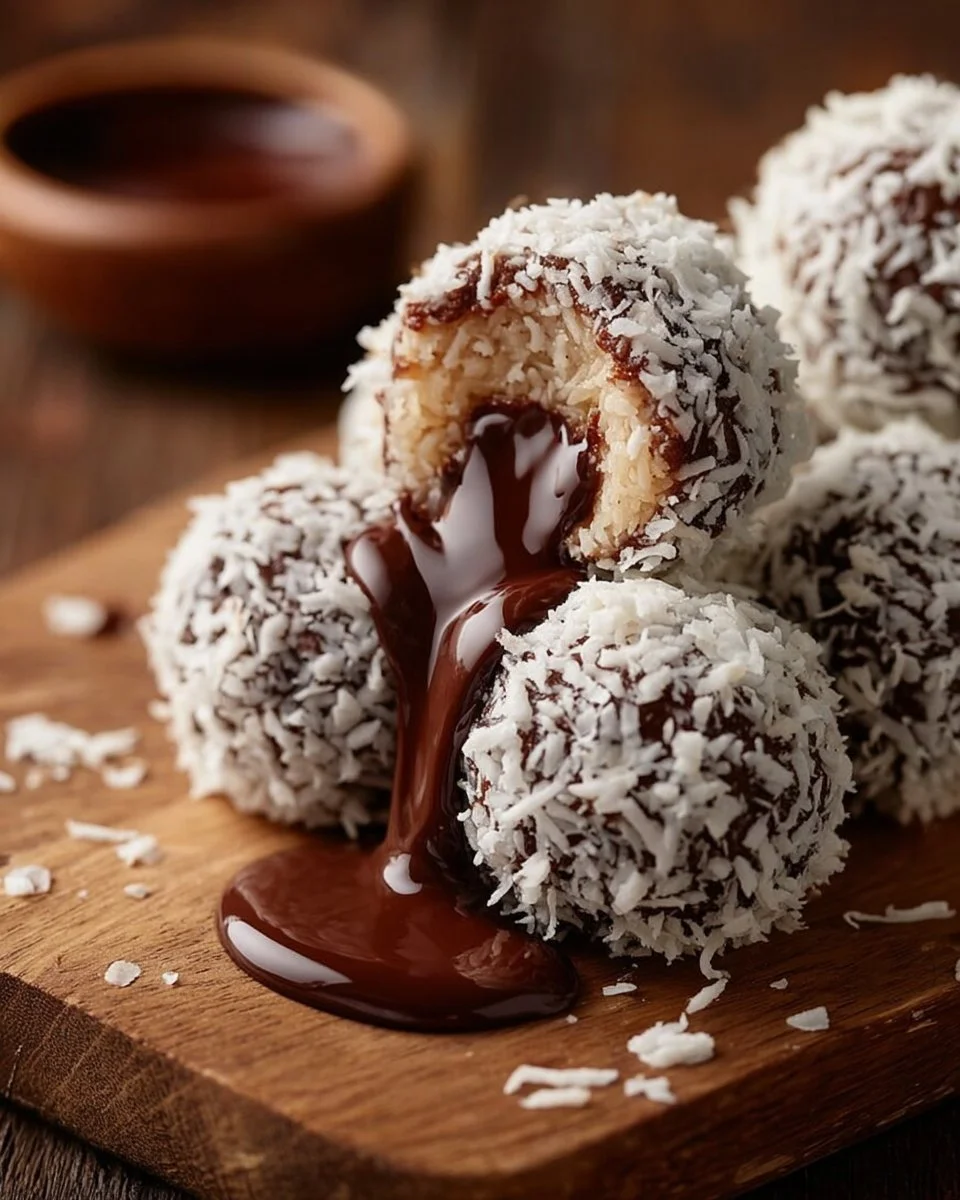 Chocolate Coconut Bliss Balls