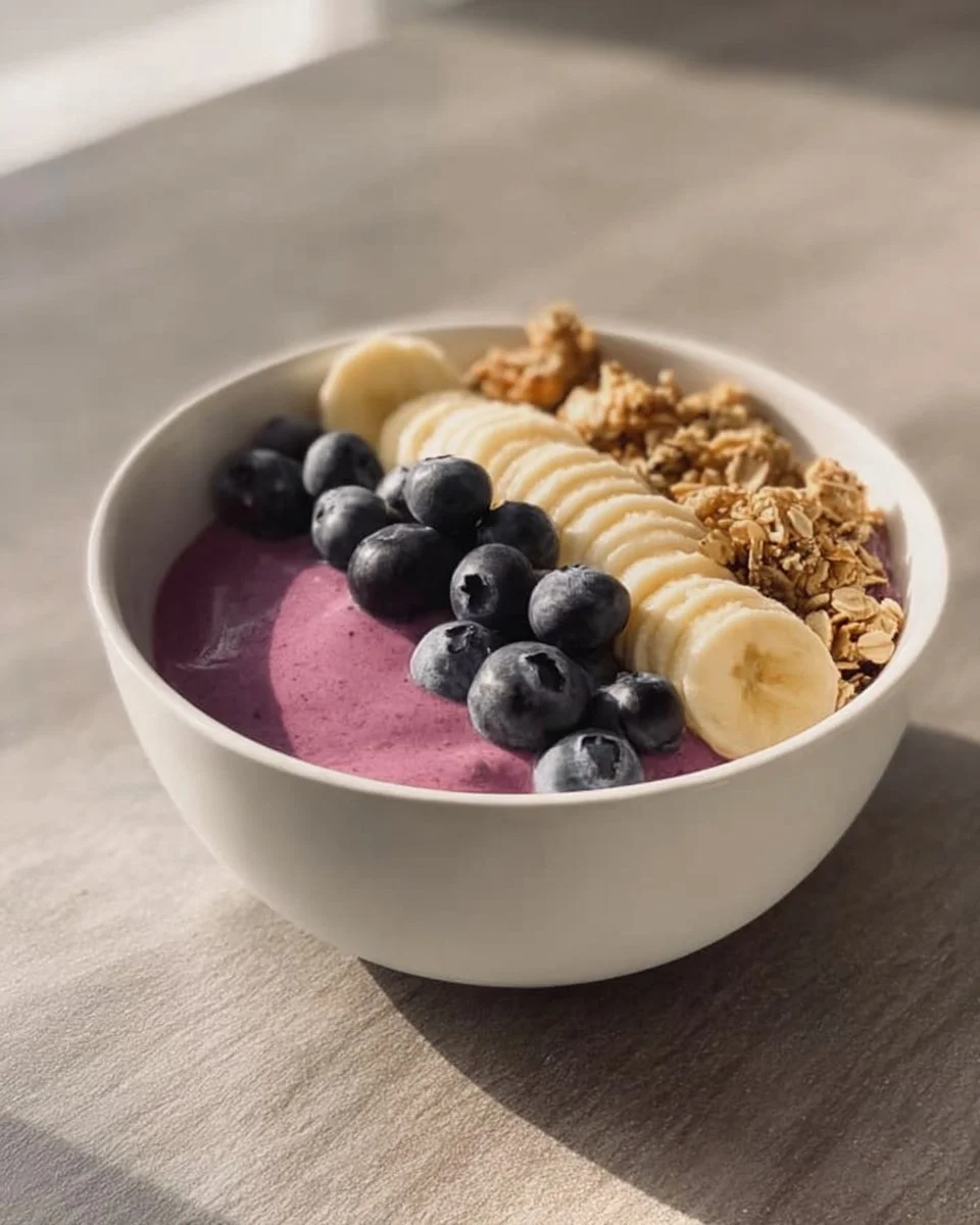 High Protein Breakfast Smoothie Bowl