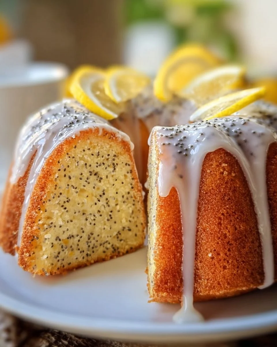 Lemon Poppy Seed Cake
