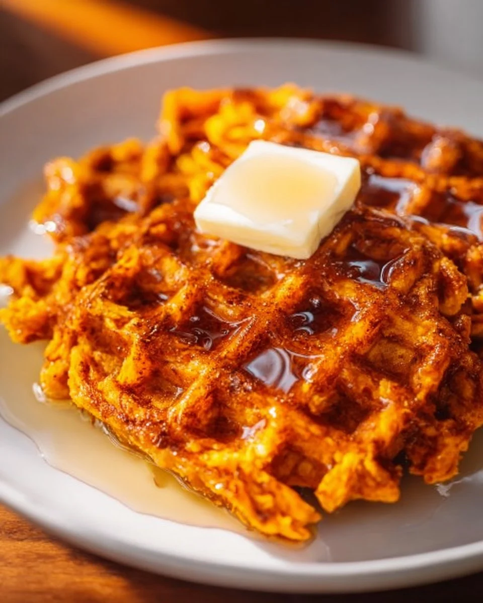 Sweet Potato Waffles