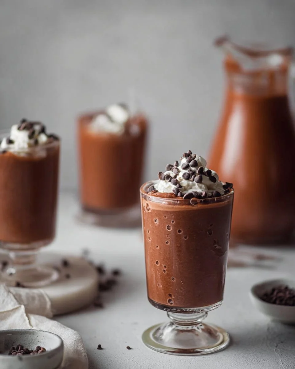 Vegan Chocolate Sweet Potato Milkshake