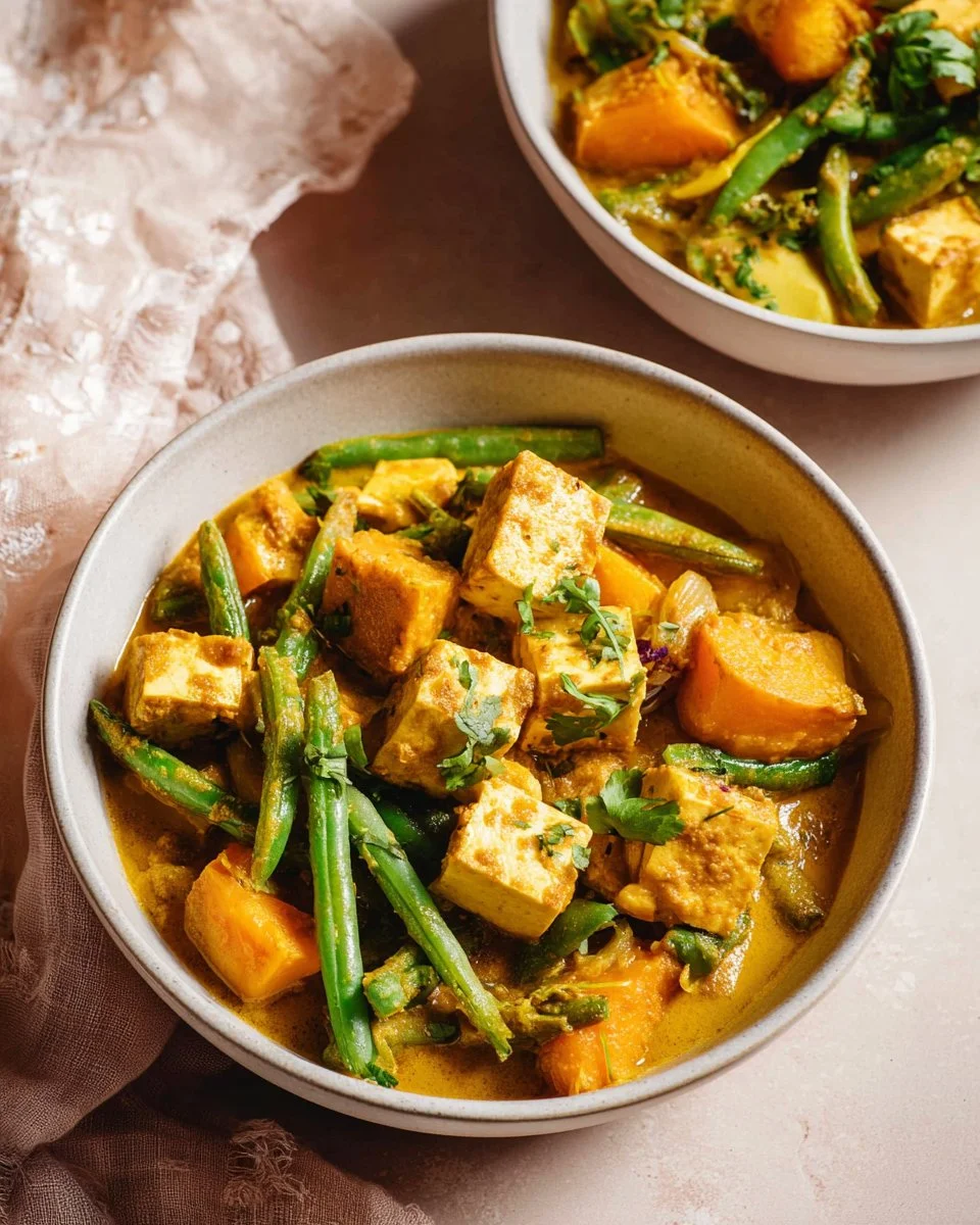 Vegan Pumpkin Curry with Tofu