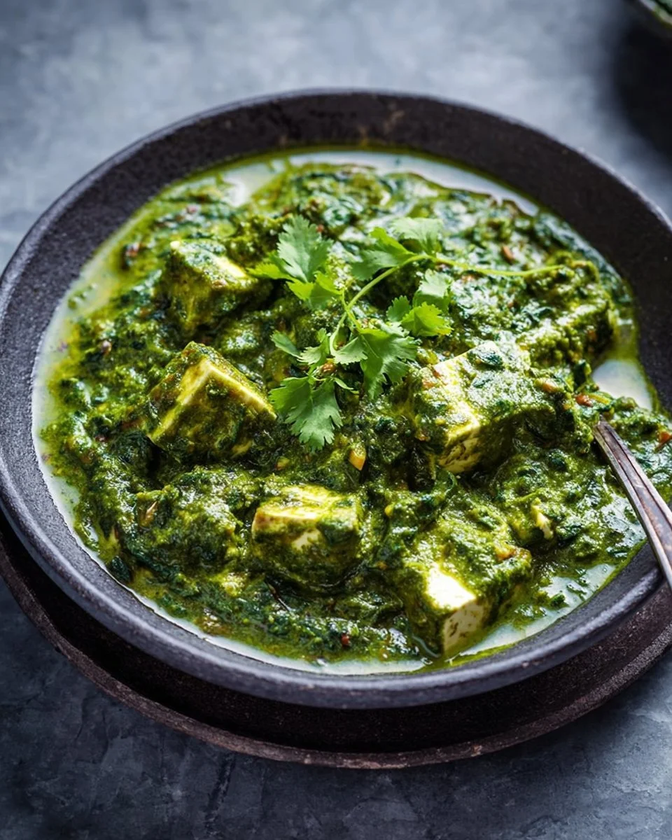 Vegan Spinach Cheese with Tofu