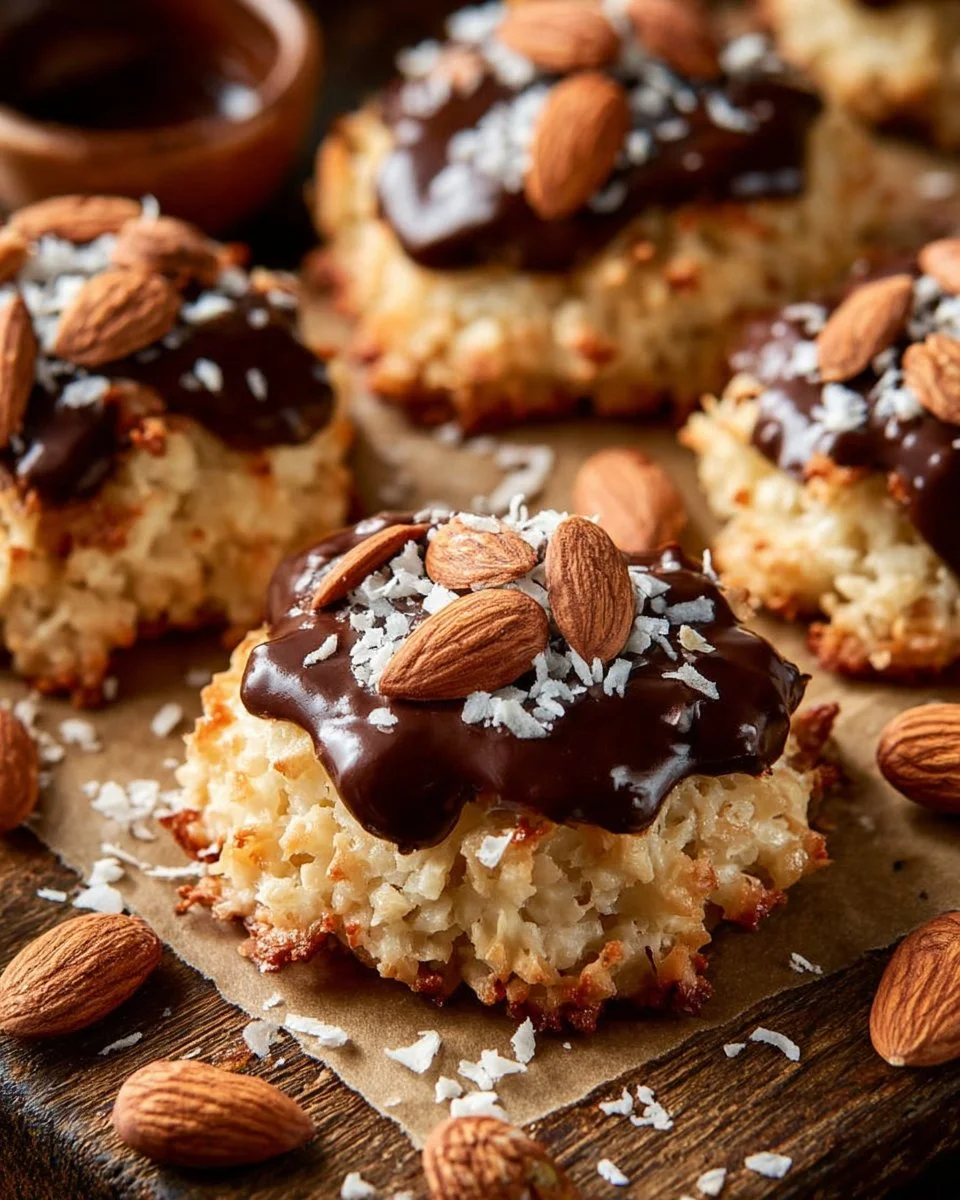 4 Ingredient Almond Joy Cookies