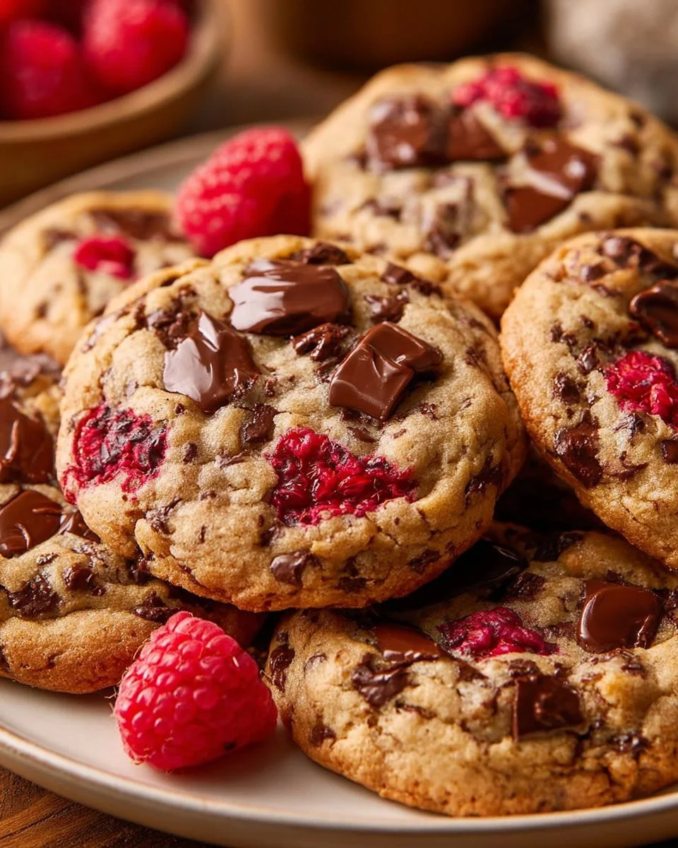 Berry-Studded Chocolate Cookies