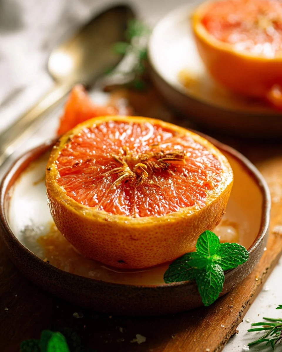 Broiled Grapefruit