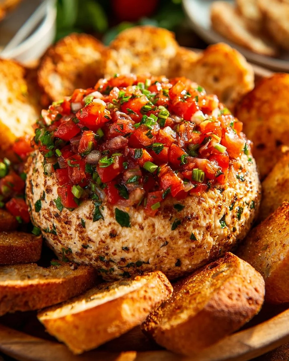Bruschetta Cheese Ball