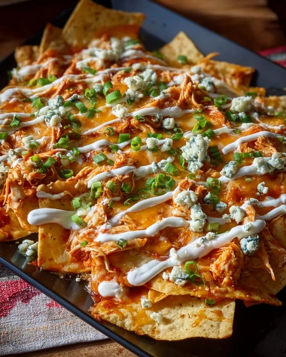 Buffalo Chicken Nachos