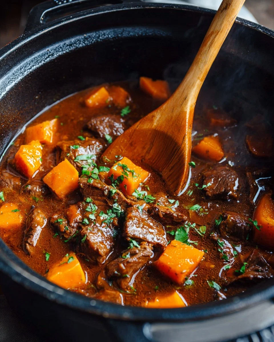 Butternut Squash Beef Stew
