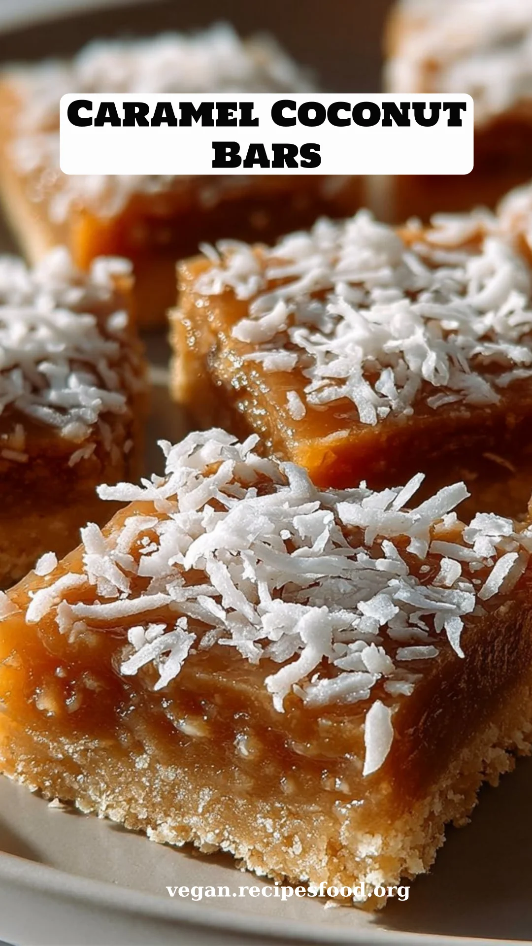 Caramel Coconut Bars