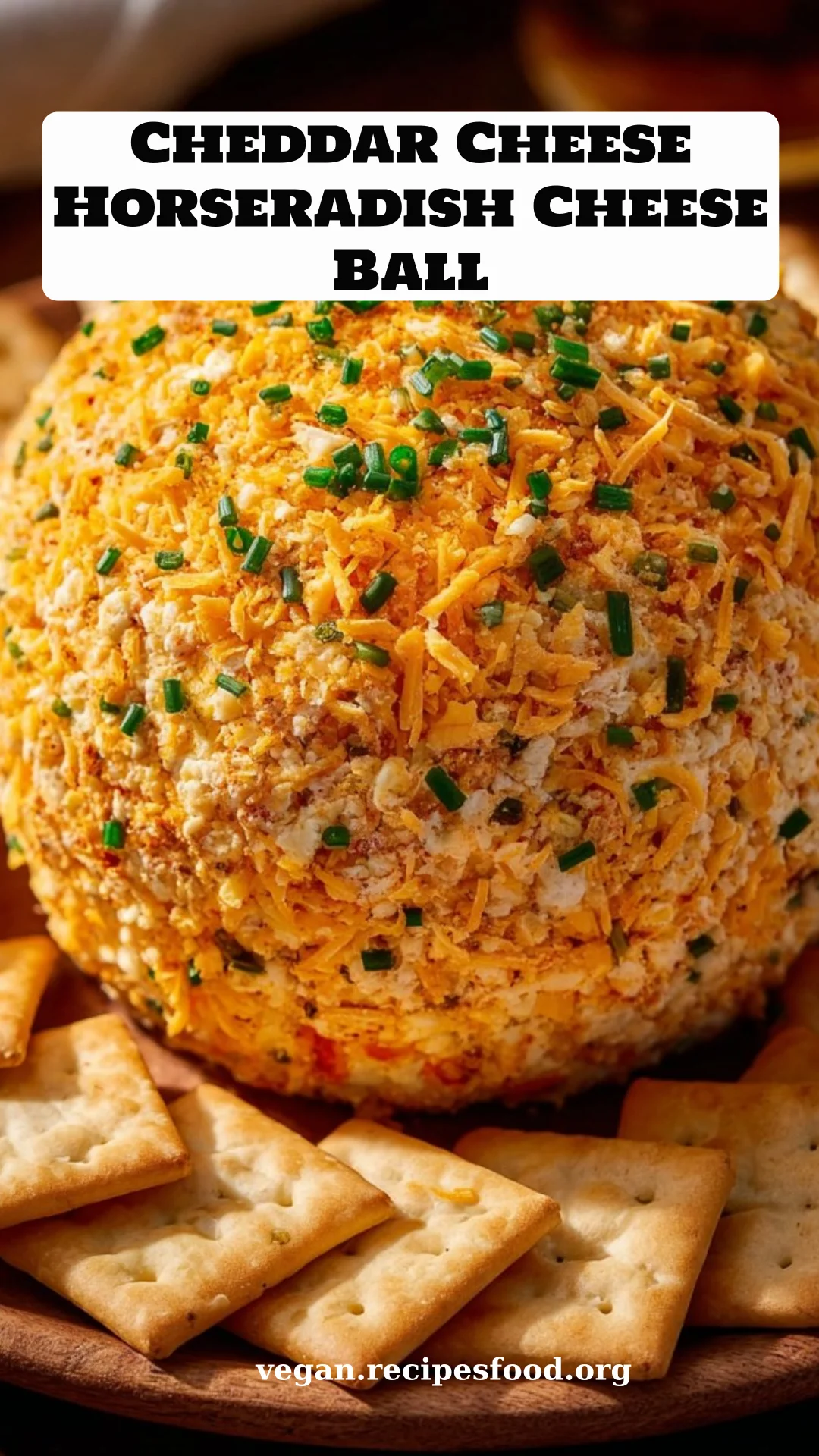Cheddar Cheese Horseradish Cheese Ball