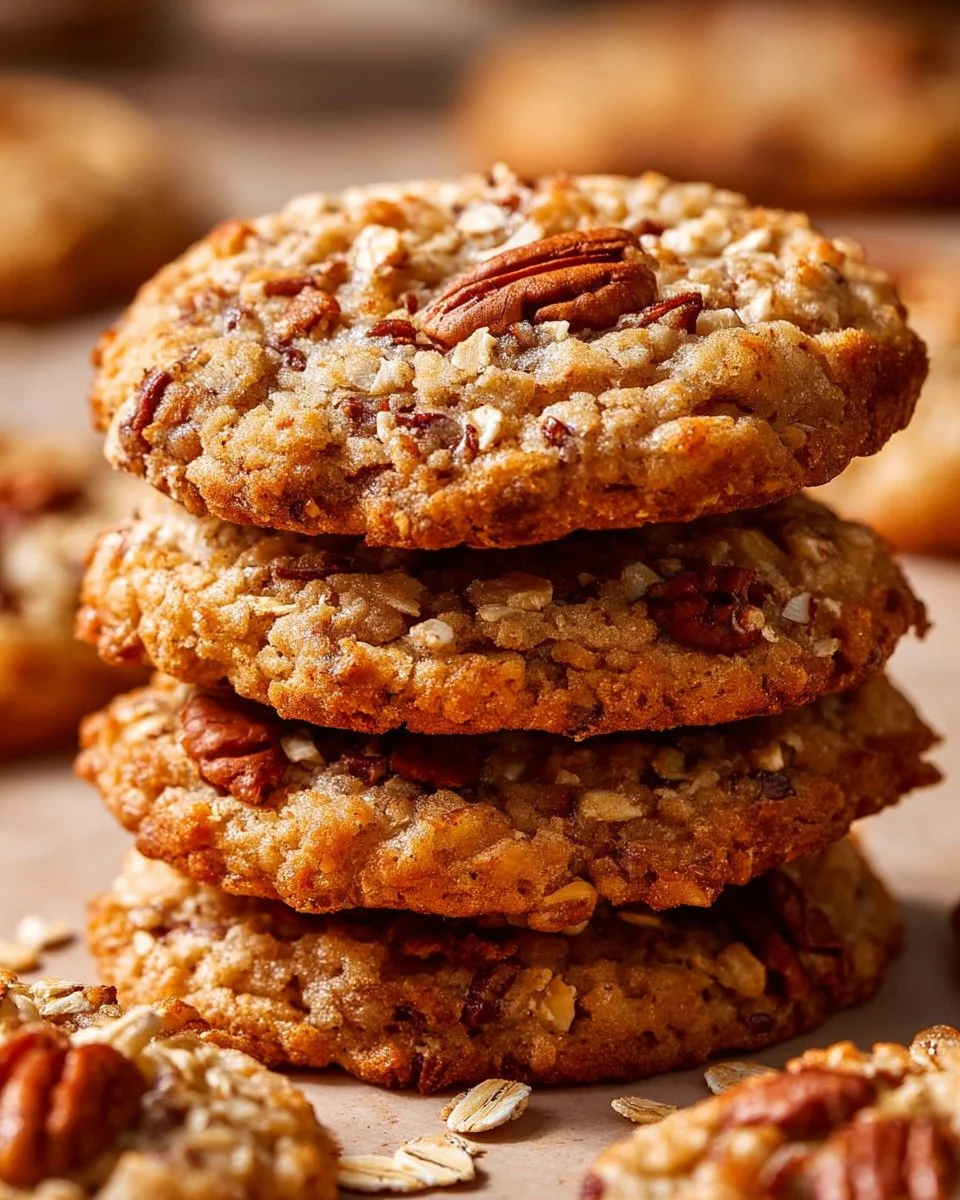 Chewy Coconut Oatmeal Cookies