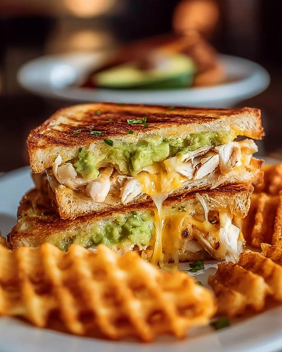 Chicken Avocado Melt Sandwich