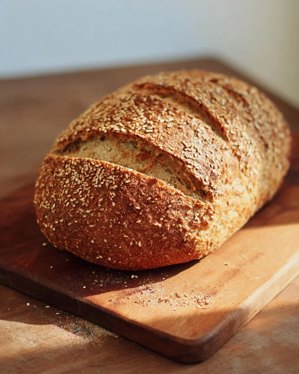 Chickpea Bread (Gluten Free, No Yeast)