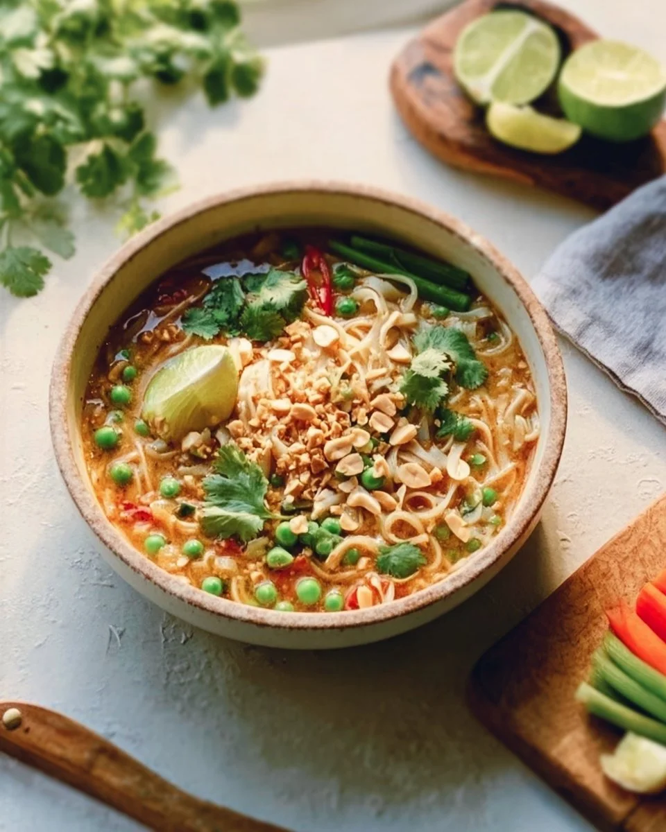 Coconut Curry Ramen Soup