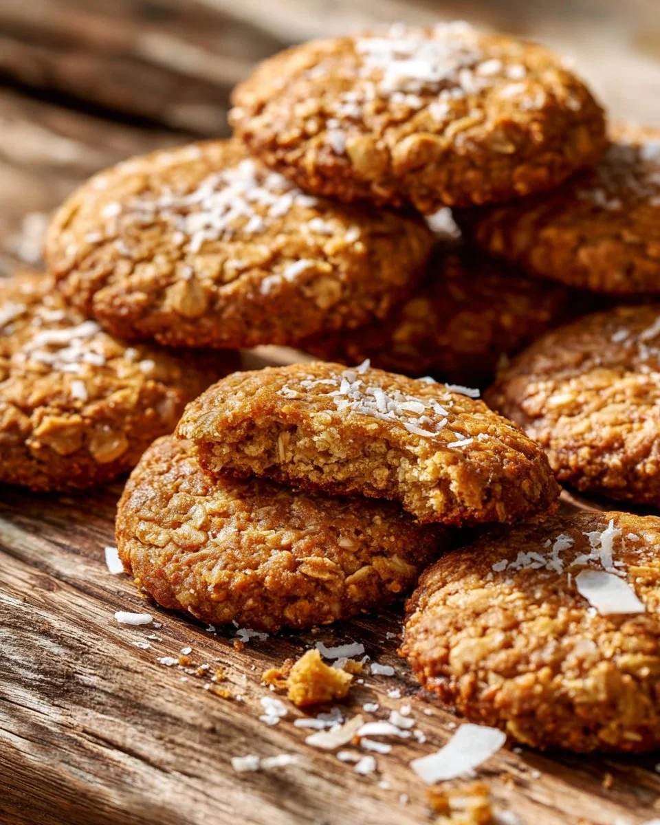 Coconut Flour Oatmeal Cookies