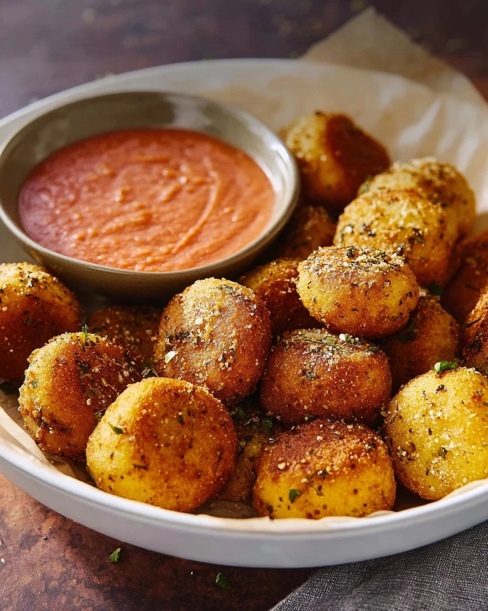 Crispy Air Fryer Potato Balls