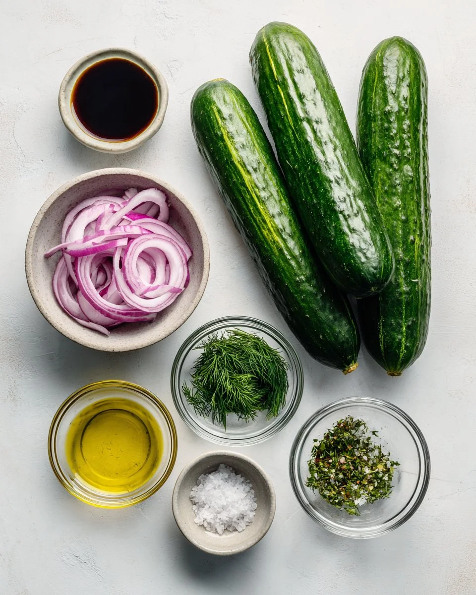 Cucumber Ribbon Salad