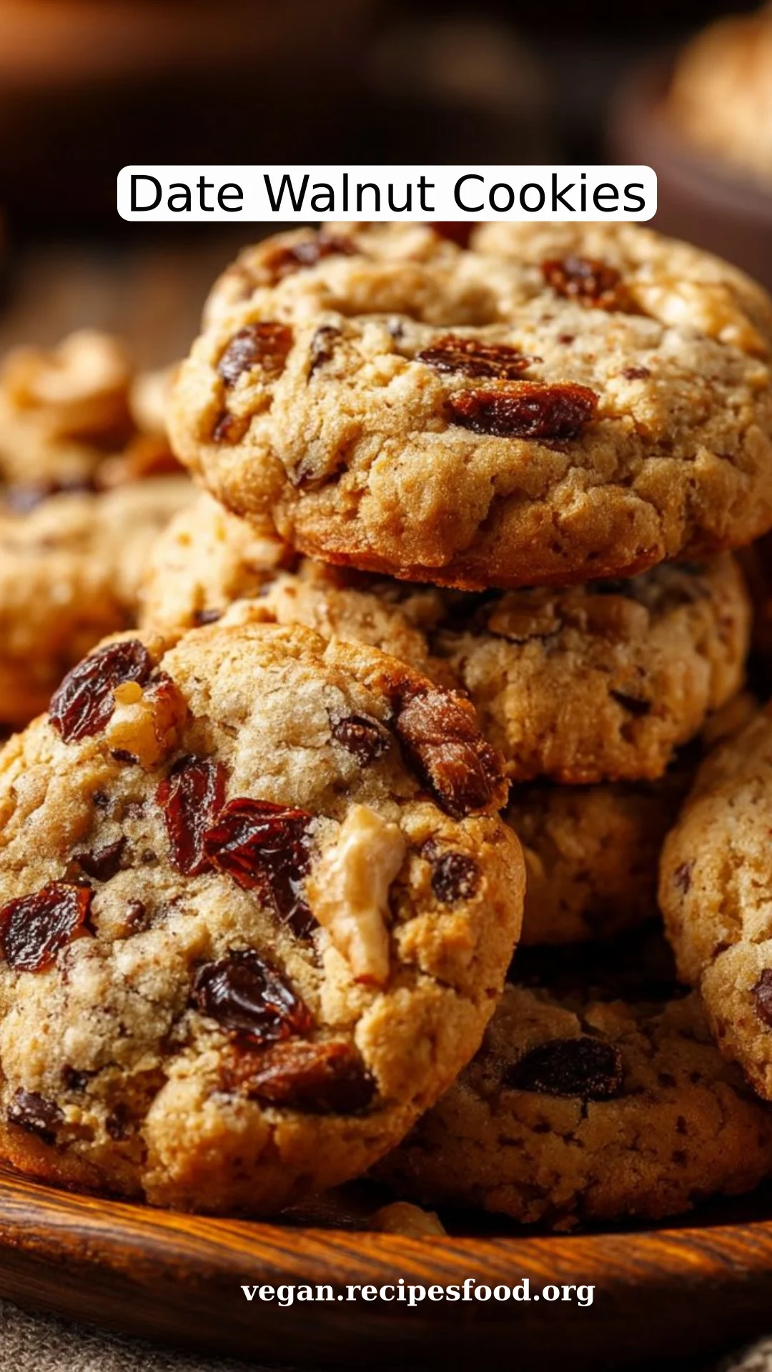 Date Walnut Cookies