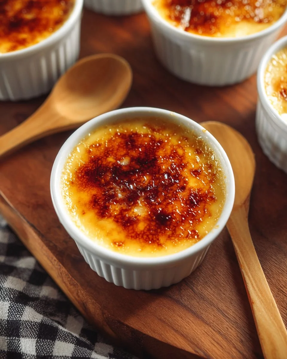 Eggnog Crème Brûlée