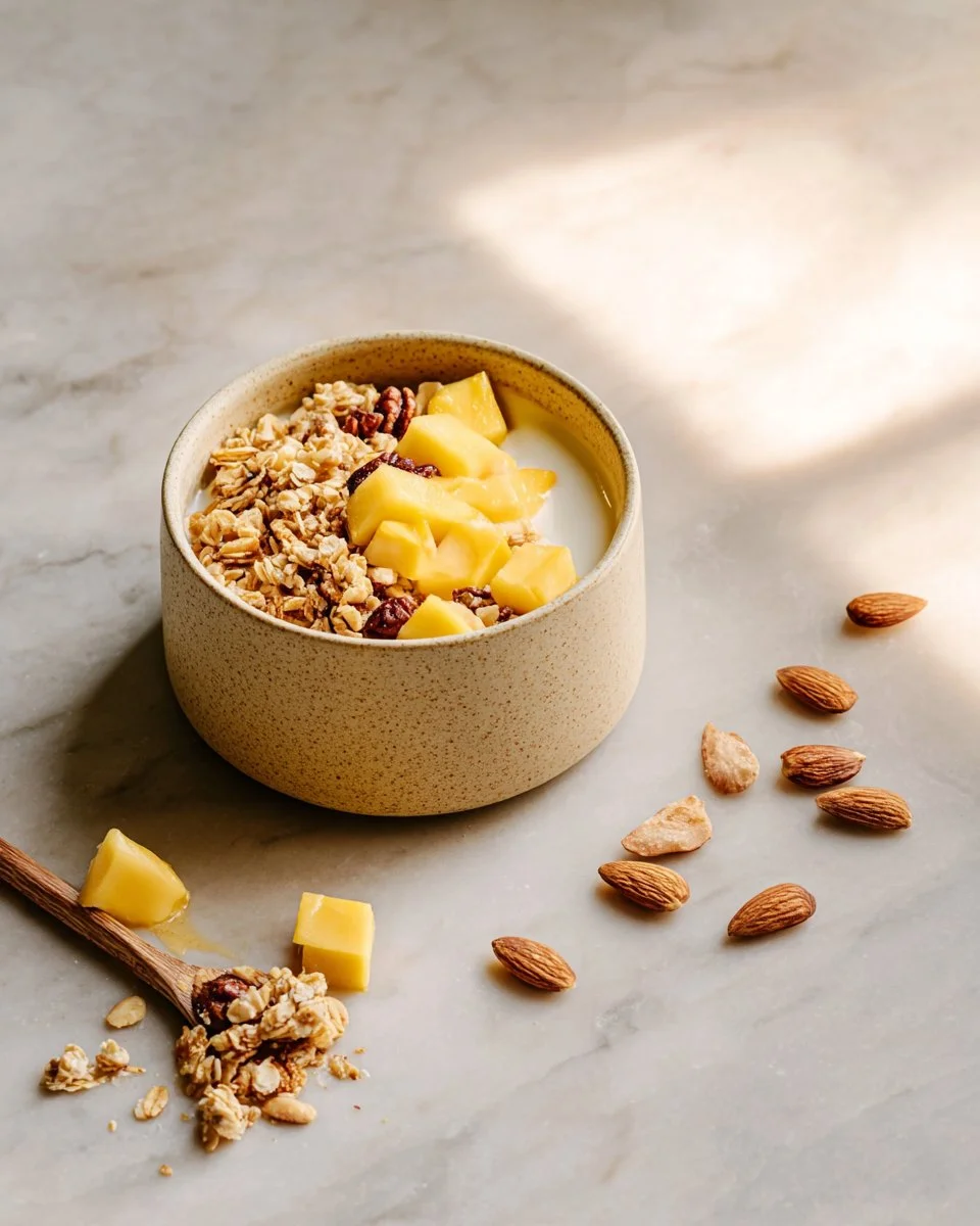 GINGER-ORANGE GRANOLA