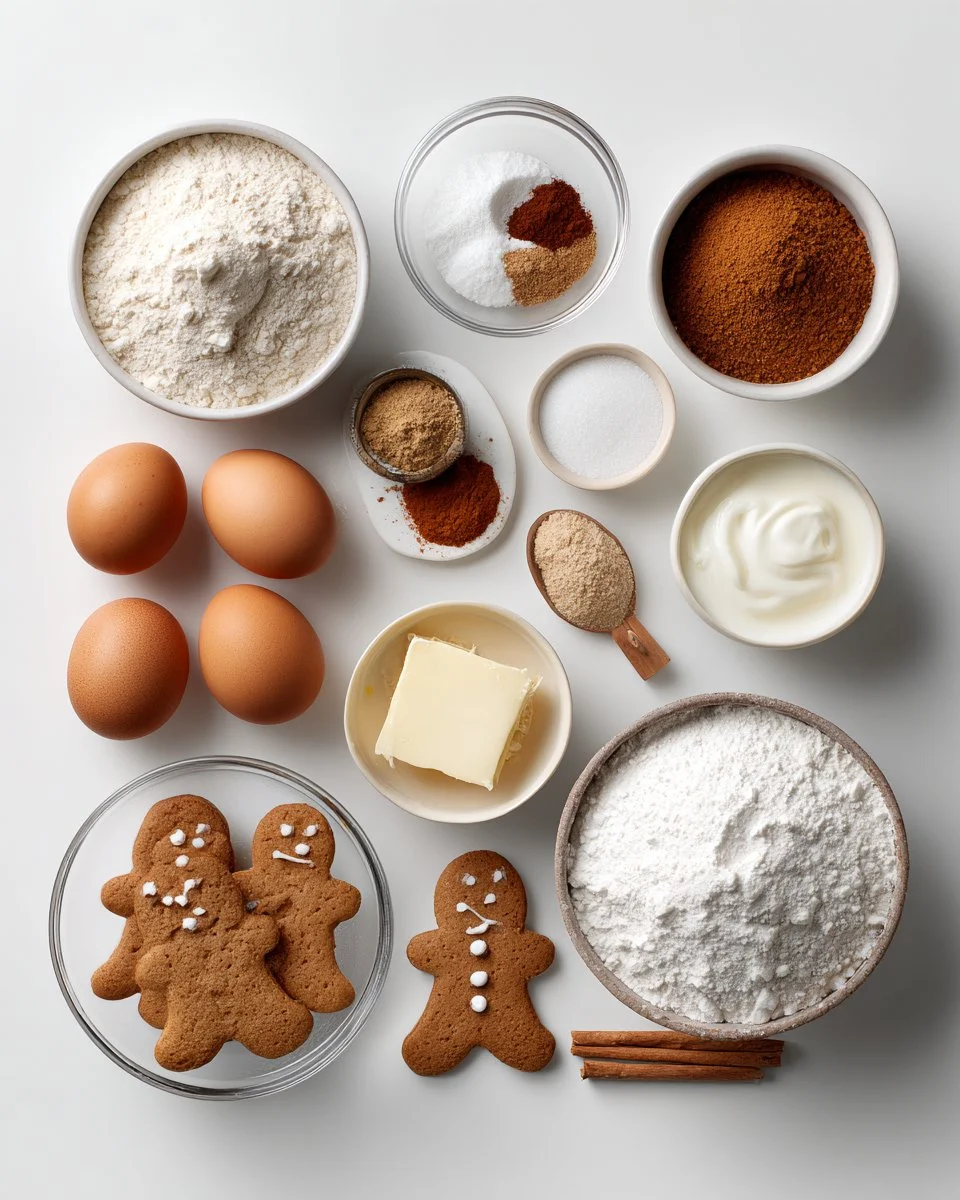 GINGERBREAD ROLL CAKE