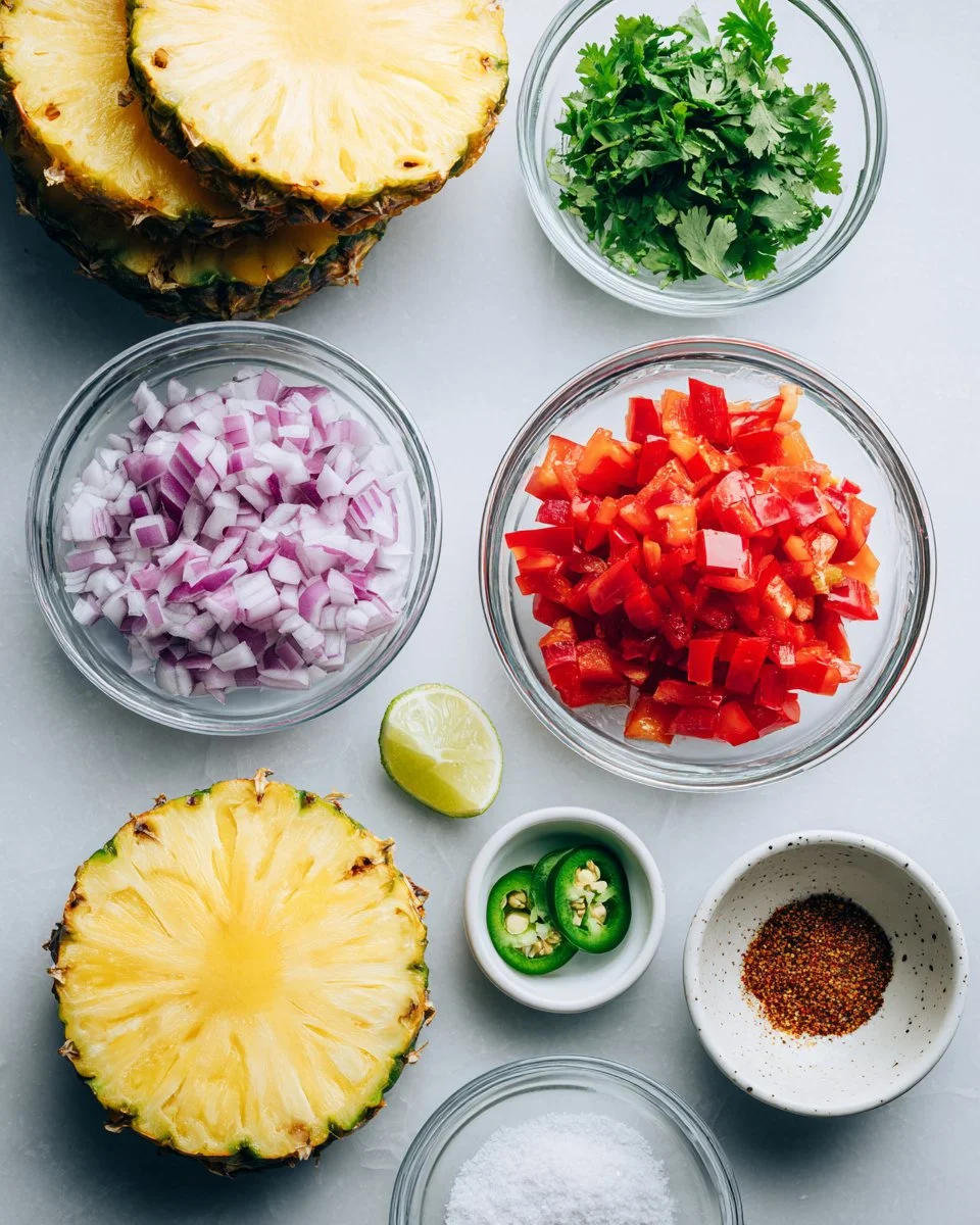 Grilled Pineapple Salsa