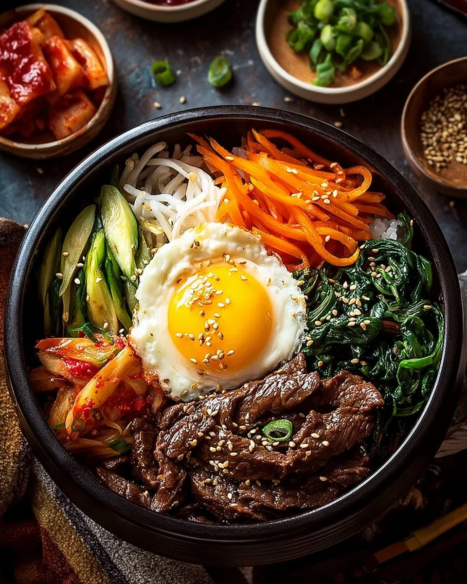 Korean Beef Bibimbap Bowl