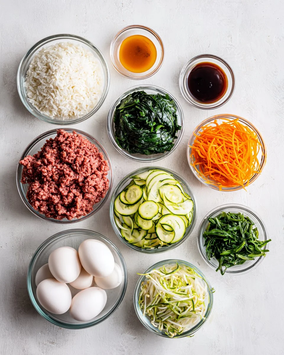 Korean Beef Bibimbap Bowl