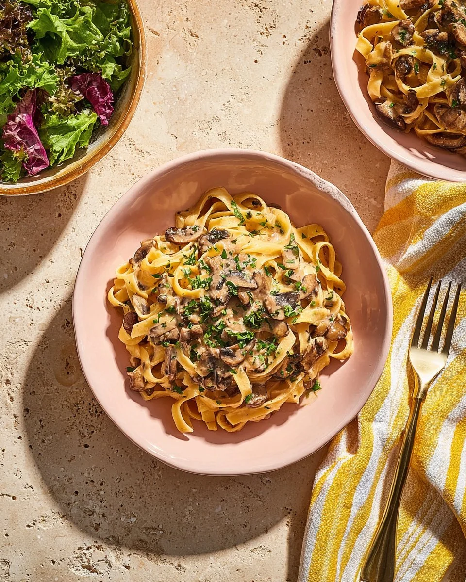 Mushroom Stroganoff