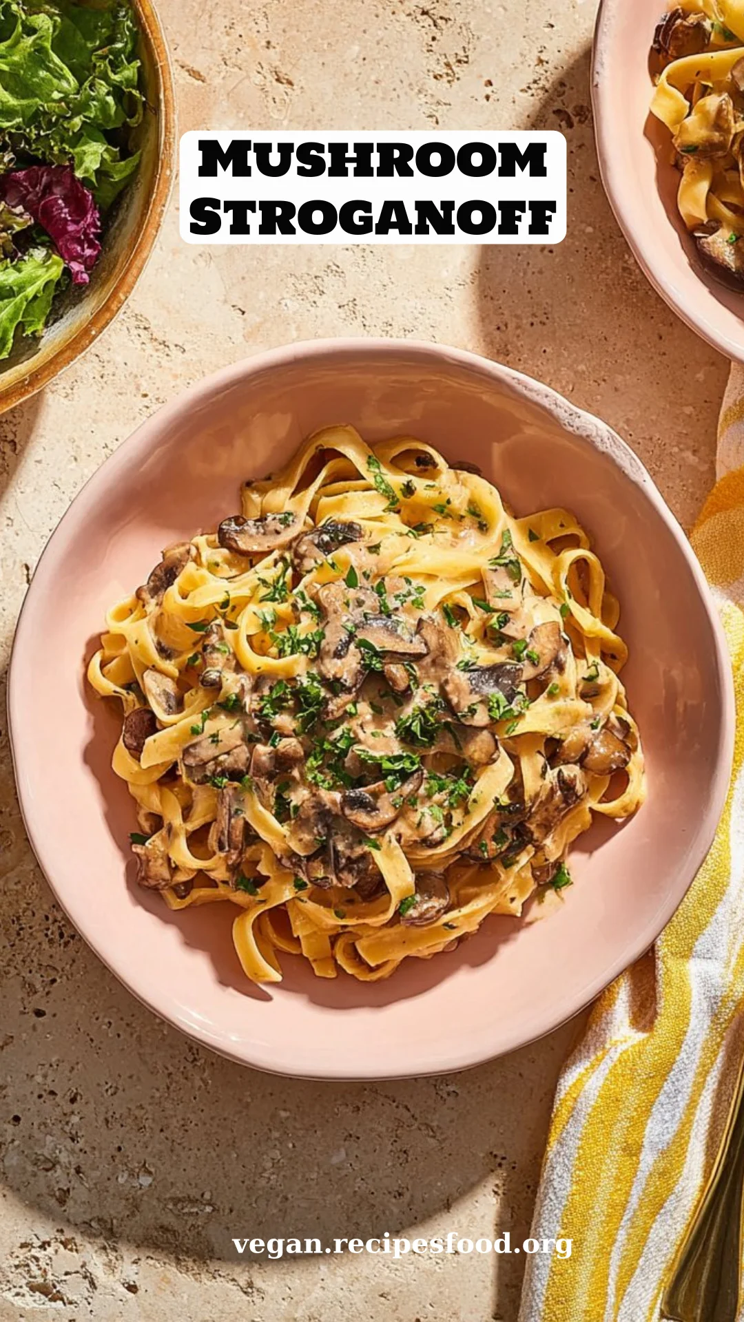 Mushroom Stroganoff