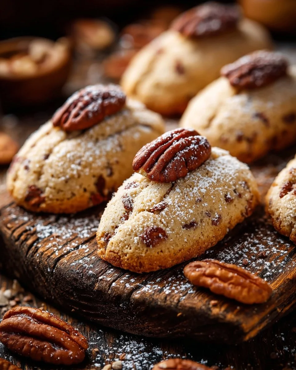 Pecan Finger Cookies