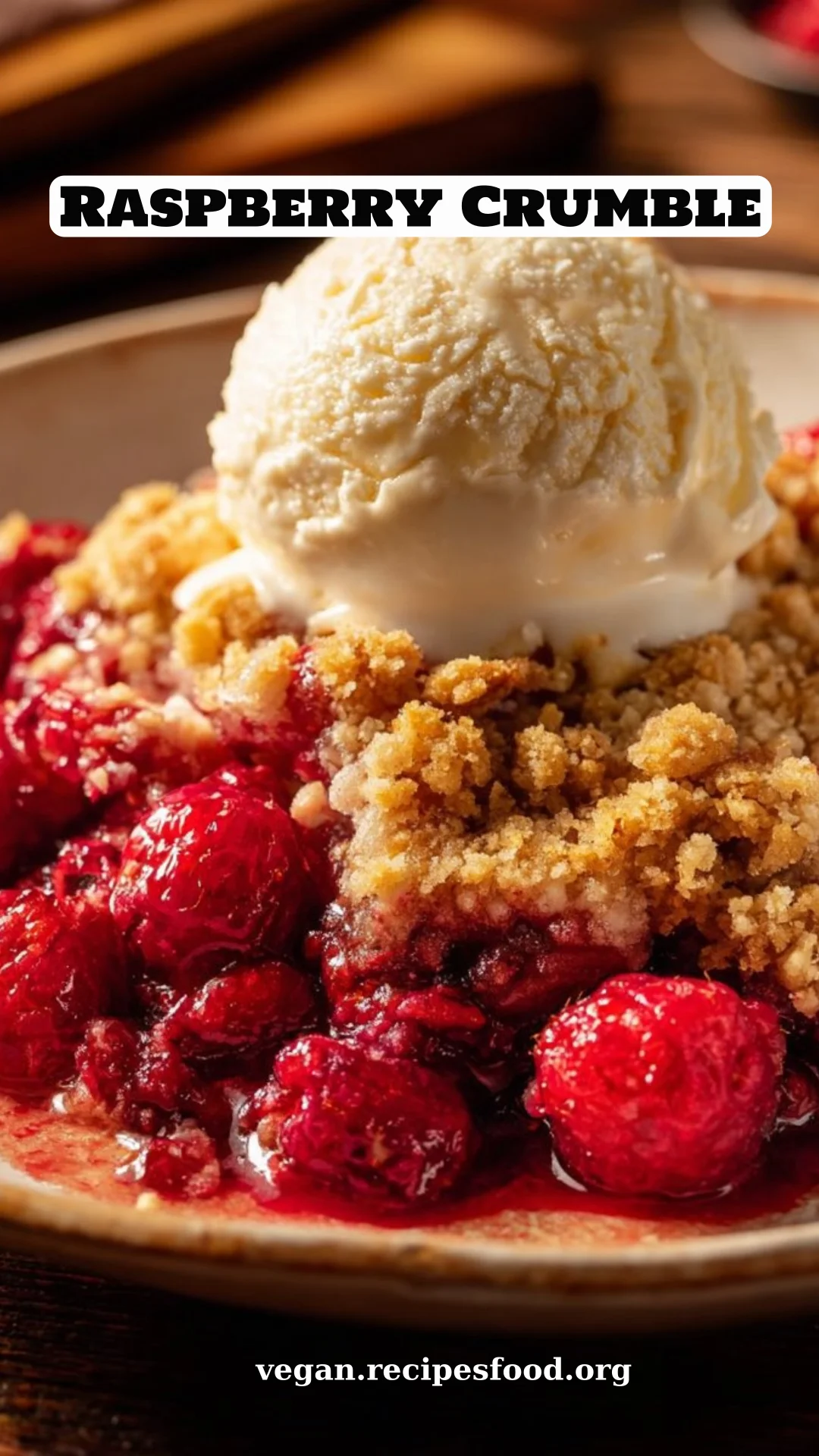 Raspberry Crumble