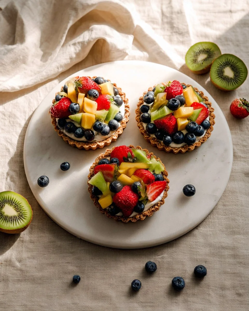 RAW FRUIT TARTS