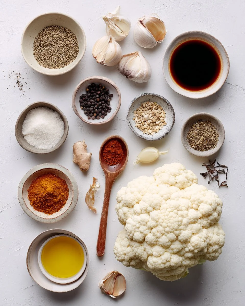 Spicy Vindaloo Sauce Recipe with Roasted Cauliflower