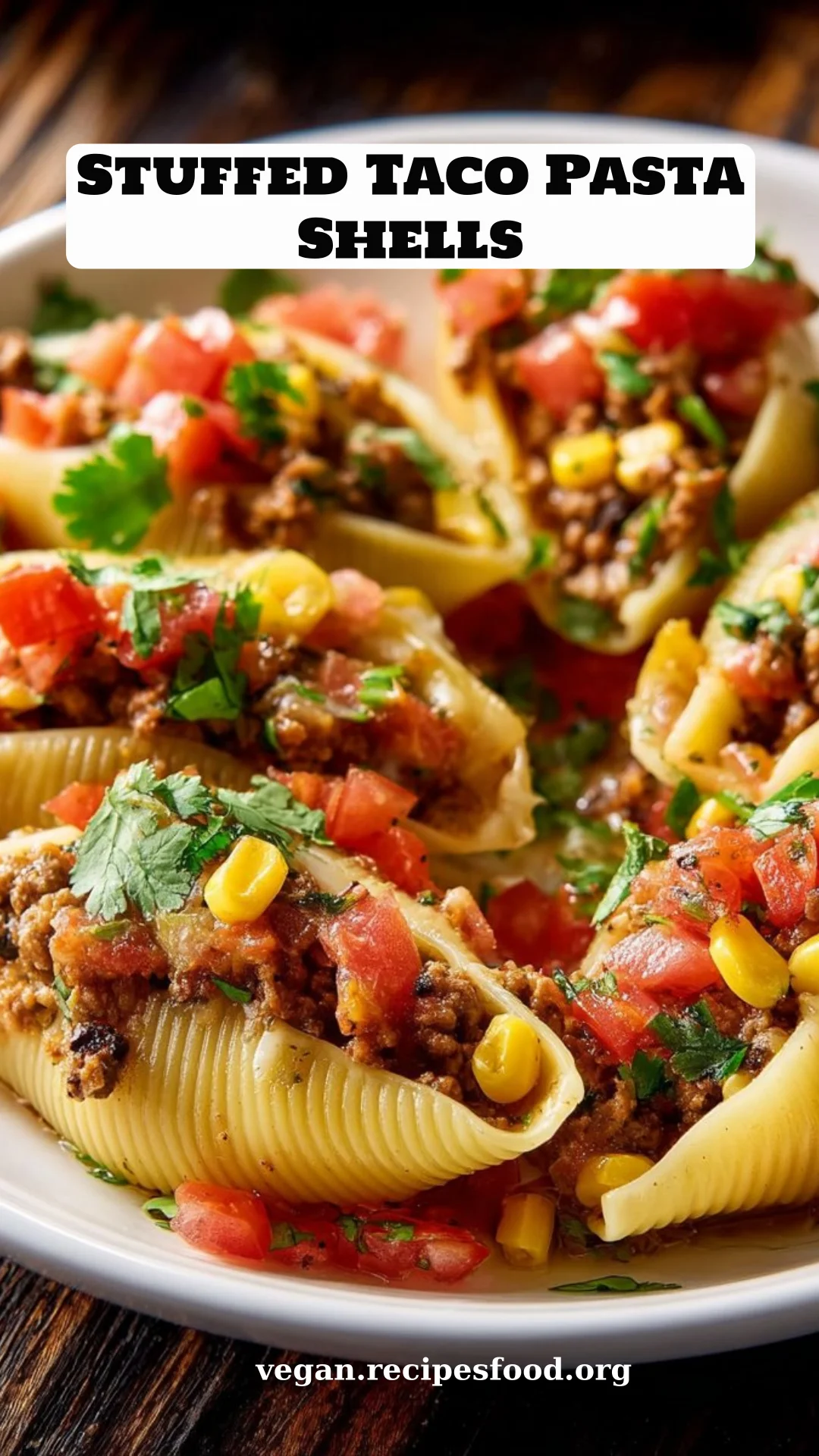 Stuffed Taco Pasta Shells
