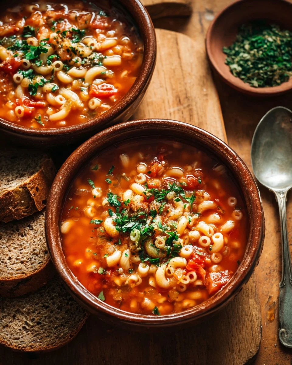 Tomato Pasta Soup