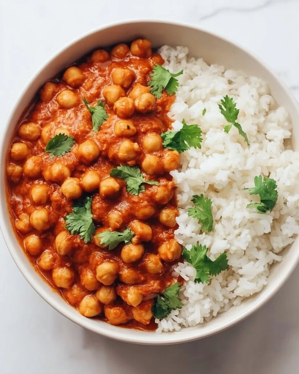 Vegan Butter Chicken (Indian Butter Chickpeas)