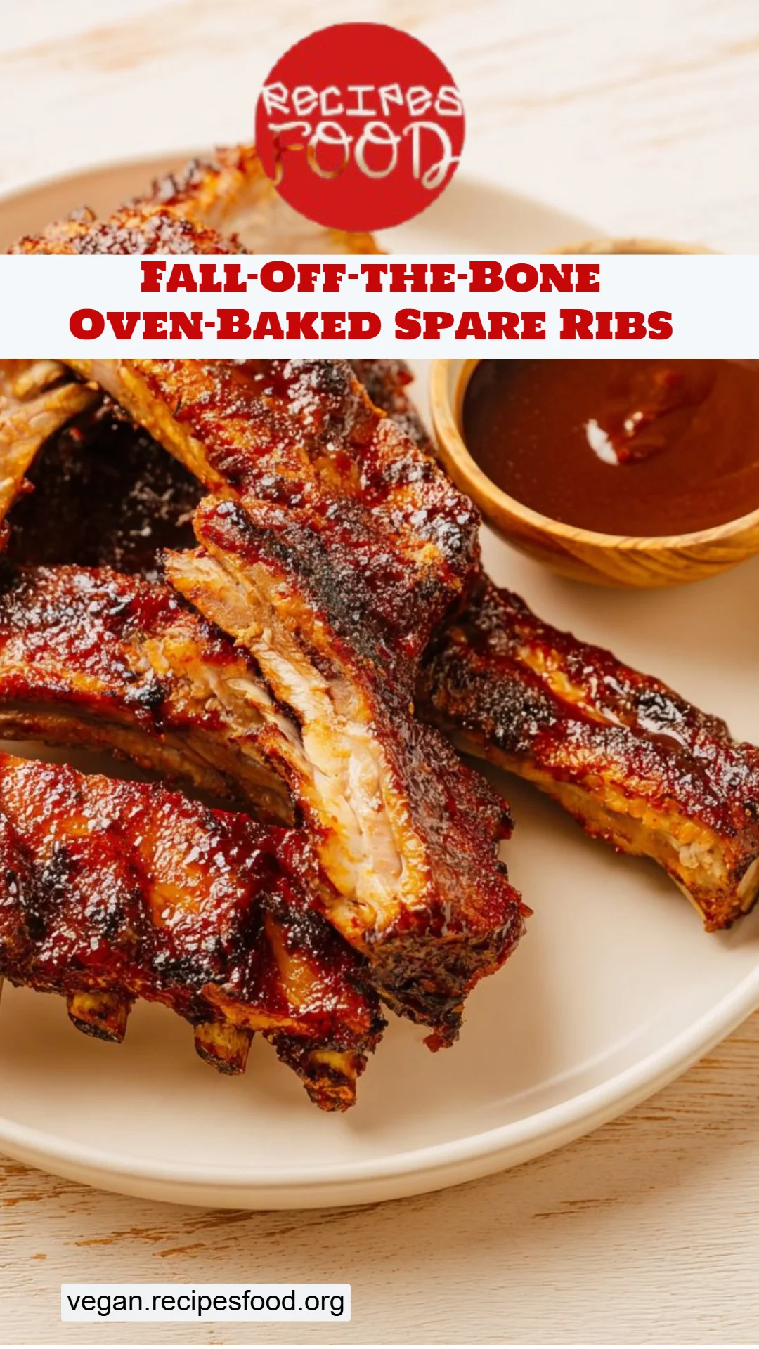 Fall-Off-the-Bone Oven-Baked Spare Ribs