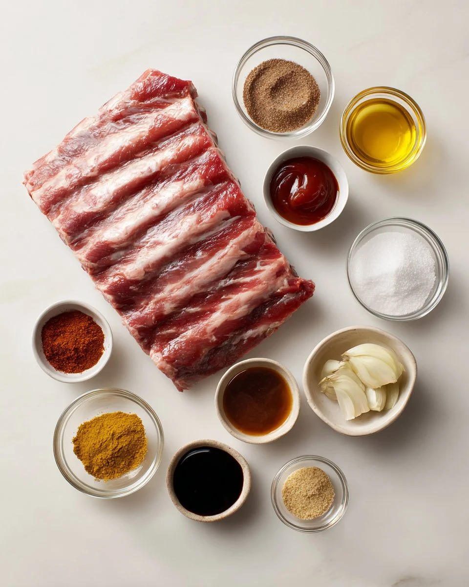 Fall-Off-the-Bone Oven-Baked Spare Ribs