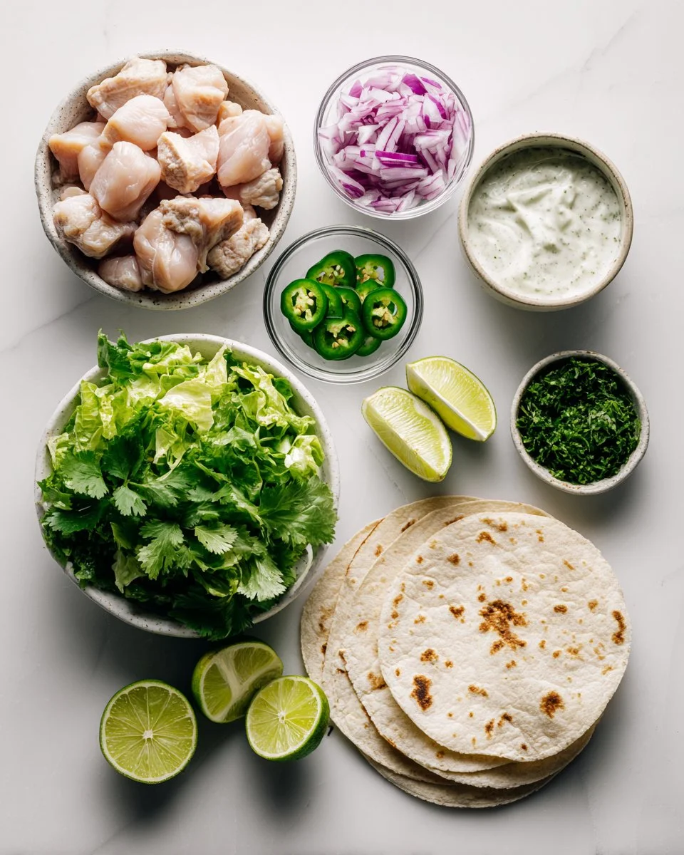 The Best Chicken Street Tacos