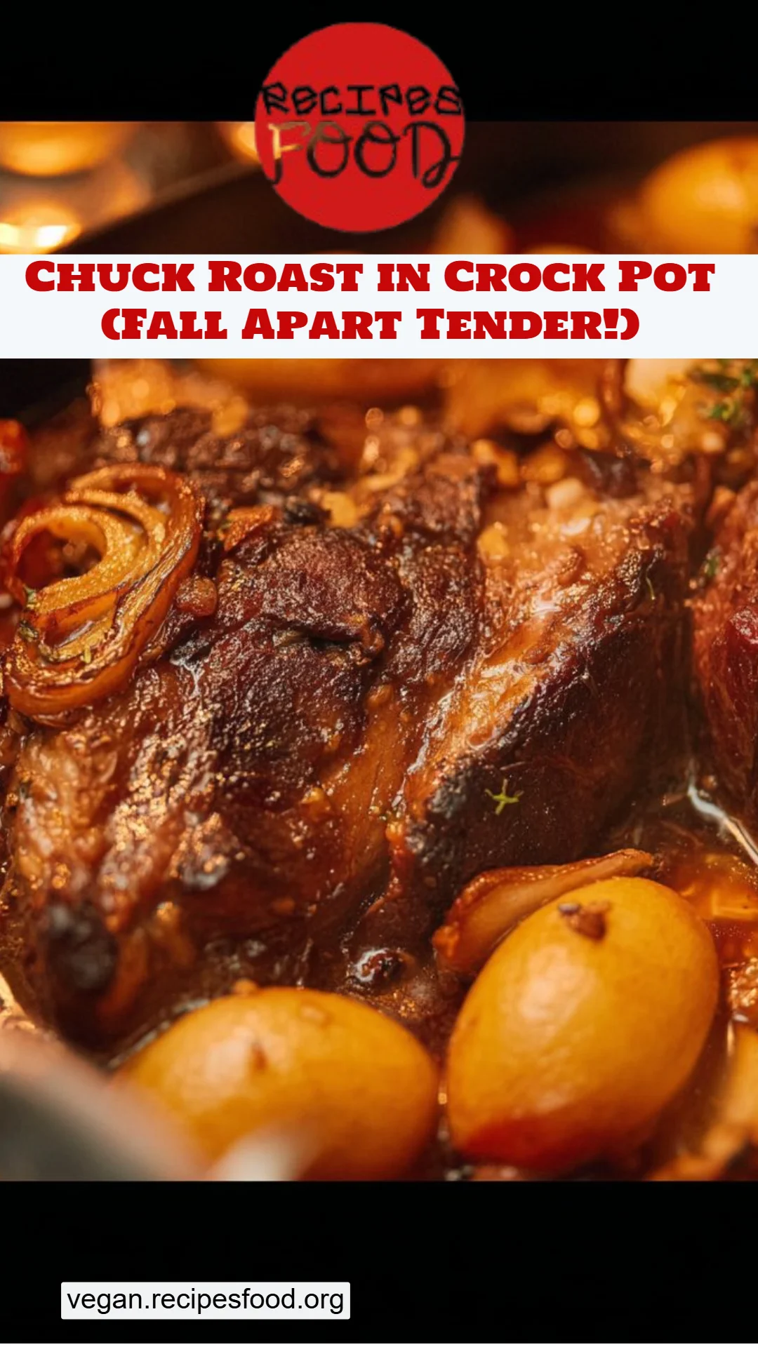 Chuck Roast in Crock Pot (Fall Apart Tender!)